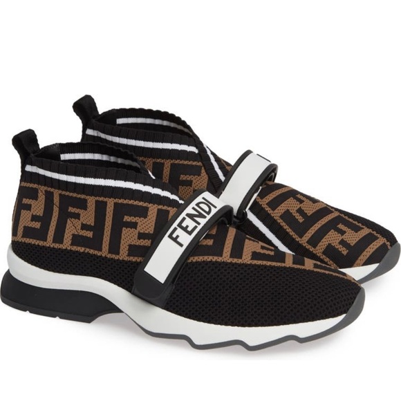 Fendi Rockoko Knit Sneaker - Picture 2 of 13
